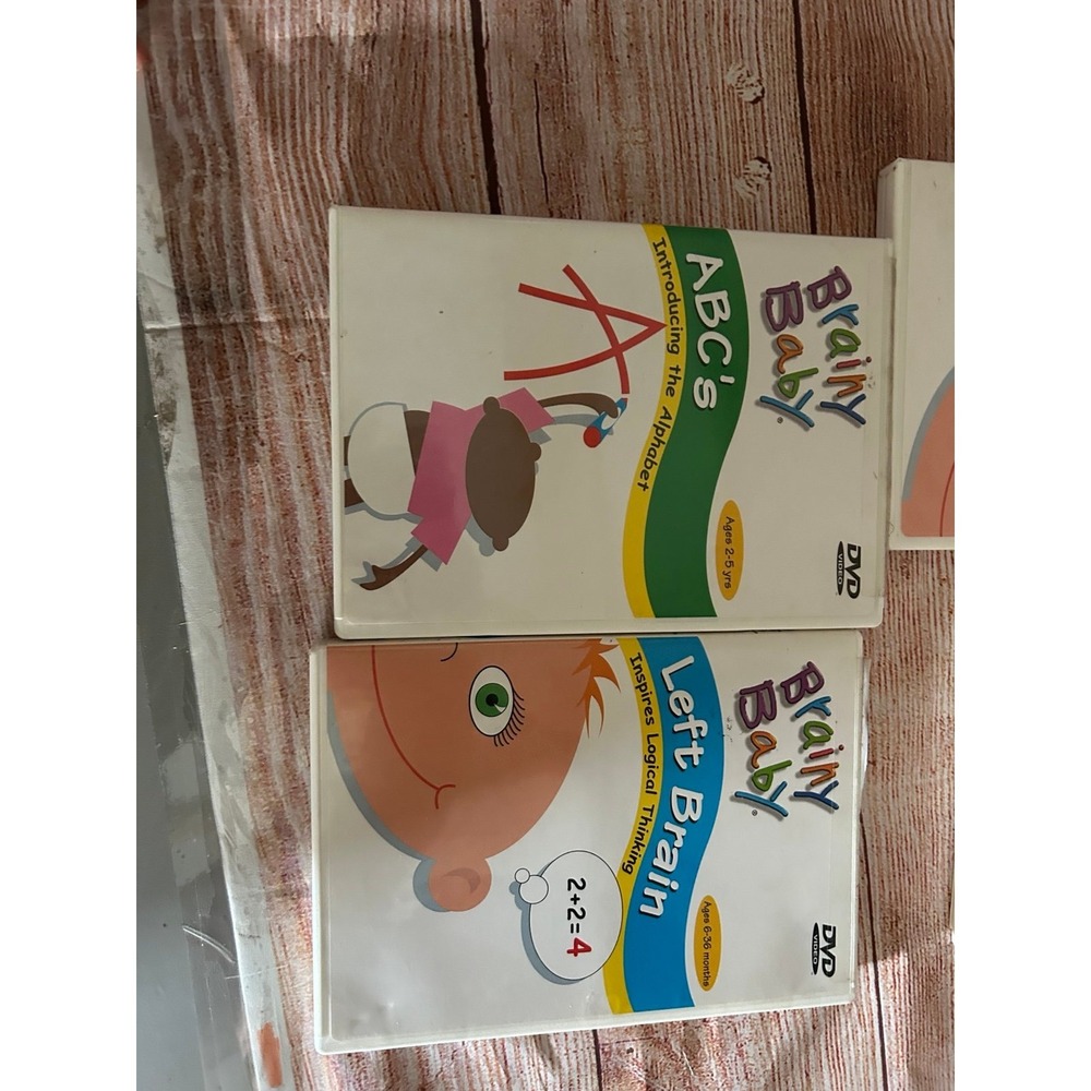 brainy baby dvd set